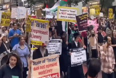 Heboh! Ribuan Demonstran Memenuhi New York untuk Menentang Perang dengan Iran dan Kecam Agresi Israel