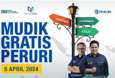 Kuota Terbatas! Mudik Gratis 2024 Bersama Perum Peruri, Yuk Intip Syarat dan Cara Daftarnya...