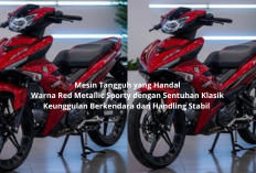 Yamaha Jupiter Z1 2026! Mesin Tangguh, Warna Red Sporty, Review Lengkap