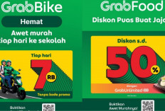 Kode Promo Grab Ekstra Diskon GrabBike OTW Sekolah dan Pesan Makan GrabFood Rp7 Ribu