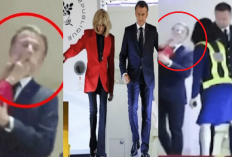 Aduh! Presiden Macron Kena Pukul Brigitte Saat di Bandara Vietnam, Netizen Curiga Rumah Tangga Renggang