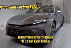 Makin Agresif! Toyota Camry Hybrid XV80 Hadir di Indonesia, Sedan Premium Sporty dengan TSS 3.0 dan Kabin Nyam