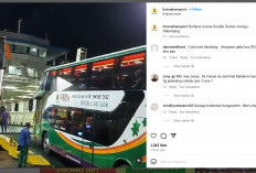 Asik, Lorena Operasikan Bus Double Decker Tujuan Palembang – Jawa, Full Entertain, Puas Nikmati Pemandangan