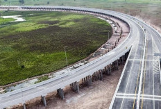 Jalan Tol Kapalbetung Ruas Palembang Kayu Agung Rusak Parah, Banyak Lubang Besar, Pemudik Wajib Hati Hati!