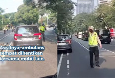 Viral Video Polisi Setop Ambulans Demi Kawal PM Singapura, Ini Klarifikasi Polres Metro Jakpus