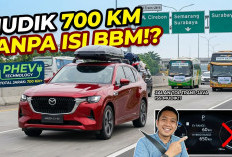 Gokil! Mazda CX-80 Plug-in Hybrid Tembus 700 Km Sekali Jalan, Tanpa Isi BBM, Kok Bisa Senyaman Itu?