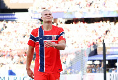 Sempurna! Erling Haaland Cetak 2 Gol dan Jadi Pemain Terbaik dalam Duel Irak vs Norwegia