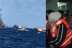 Tragedi KMP Putri Yasmin di Selat Lombok: Api Melahap Kapal Dini Hari, 106 Penumpang Selamat  
