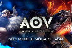 Terbaru, 15 Kode Redeem Garena AOV 10 Desember 2023, Klaim Hadiah Arena Of Valor Gratis 
