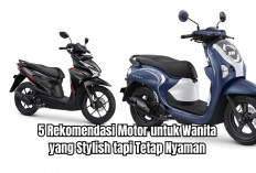 5 Rekomendasi Motor untuk Wanita yang Stylish tapi Tetap Nyaman di Pajangan Palembang Autoshow 2025!