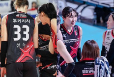 Hasil Liga Voli Korea, Red Sparks Tumbang 0-3 dari IBK Altos, Megawati Hangestri Absen Lagi!