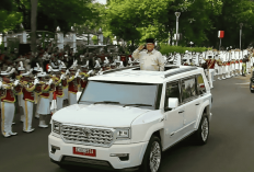 Presiden Prabowo Subianto Pimpin Upacara HUT ke-80 TNI di Monas! Guncang Langit dengan Parade Alutsista