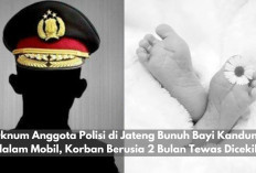 Tragis! Oknum Anggota Polisi di Jateng Bunuh Bayi Kandung Usia 2 Bulan dalam Mobil, Korban Tewas Dicekik