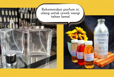 6 Parfum Isi Ulang Cewek Wangi Tahan Lama! Aromanya Nyantol Awet bikin Auto Dilirik Orang Sekitar...