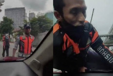 Heboh Terlibat Keributan,  Petugas Dishub Naik Kap Mobil Bak ' Spiderman', Begini Kejadiannya!  