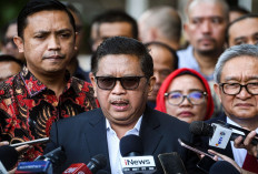 Kepulangan Hasto dari Gedung KPK Disambut Lautan Massa, Mulai Hujan Hingga CuaCa Mulai Cerah