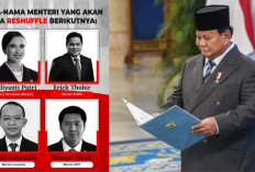 Hari Ini Prabowo Umumkan Reshuffle Lagi, Erick Thohir Hingga Bahlil Dikabarkan Jadi Target
