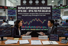 Rupiah Berpotensi Melemah ke Rp18.110 per Dolar AS, Emas Turun dan Yen Masih Tertekan