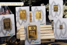 Harga Emas Antam Cetak Rekor 6 Hari Beruntun, Nyaris Tembus Rp 2,5 Juta per Gram! Cek Daftar Terbaru!