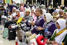 Kloter 4 Palembang Pulang Lengkap, Puncak Musim Panas Jemaah yang di Tanah Suci Diminta Tetap Jaga Kesehatan