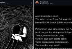 Heboh! Anak Wakapolres Taliabu Minta Menteri Bahlil Lahadalia Turun Tangan Usut Dugaan Perselingkuhan Ayahnya