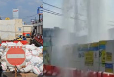 Geger! Semburan Air Setinggi 5 Meter Akibat Pengetesan Pipa SPAM di Pondok Gede, Ini Penjelasannya