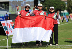 Top! Panahan Kawinkan Emas Beregu Recurve di SEA Games Thailand 2025 