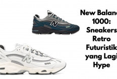 New Balance 1000: Sneakers Retro-Futuristic dengan Gaya Bold dan Kenyamanan Maksimal