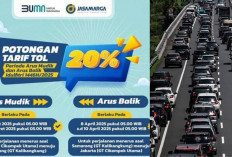 Masih Diskon! Biaya Perjalanan dengan Tarif Arus Balik Lebaran 2025 di Tol Trans Jawa Mulai Rp300 Ribuan