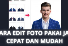 Bukan Sulap Bukan Sihir! Edit Foto Pakai Jas dalam Hitungan Detik Ga Perlu Repot, Yok Intip Disini...