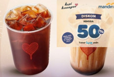 Promo Ramadan! Nikmati Cashback 50% di Kopi Kenangan dengan Mandiri Kartu Debit, Berlaku Sampai Tanggal Ini...