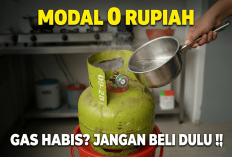 Cukup Siram Air Panas, Gas LPG Habis Tiba-Tiba Nyala Lagi, Ini Caranya!
