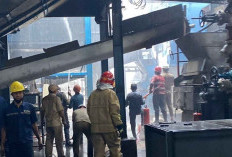 Kebakaran Pabrik Minyak Goreng di Kawasan Industri Maspion Gresik, Diduga Akibat Kebocoran Pipa