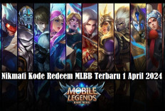 Gamers Wajib Tau Nih! Kode Redeem MLBB Terbaru Hari ini 1 April 2024, Klaim dan Nikmati Hadiah Awal Bulannya