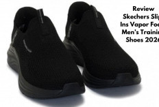 Skechers Slip-Ins Vapor Foam Men’s Training Shoes: Sepatu Training Ringan, Praktis & Super Nyaman