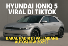Netizen Bilang Ini Mobil Listrik Terganteng! Ioniq 5 Viral TikTok Siap Dipamerkan di Palembang AutoShow 2025