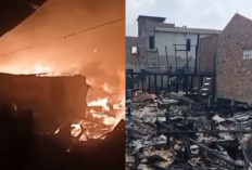 Si Jago Merah Mengamuk! Belasan Rumah di 1 Ulu Palembang Ludes Dilalap Api
