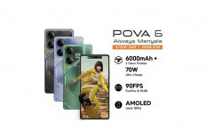 Tecno POVA 6 HP Gaming 2025, Spek Flagship Killer Cuma Rp2 Jutaan