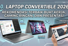 Laptop Convertible 2026: Rekomendasi Terbaik Buat Kerja, Gaming Ringan, dan Presentasi