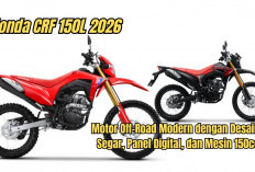 Review Honda CRF 150L 2026: Motor Off-Road Modern dengan Desain Segar, Panel Digital, dan Mesin 150cc
