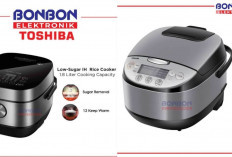Review Toshiba Induction Rice Cooker: Fitur Sugar Removal yang Bikin Nasi Lebih Sehat! 