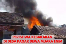Si Jago Merah Ngamuk Lahap Satu Rumah Warga di Desa Pagar Dewa Muara Enim, Ternyata ini Penyebabnya... 