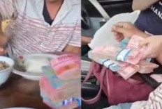 Viral! Istri Kades Pamer Uang, Kades Rengasjajar Akhirnya Buka Suara: Itu Hasil Tambang