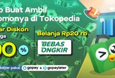 Gaskeun Babarengan! 5 Kode Promo Gojek x Tokopedia, Diskon 90 Persen hingga Gratis Ongkir