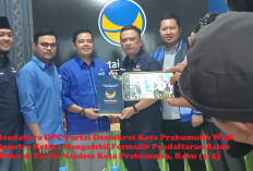 Kejutan! Sempat Bilang Dorong Kader Maju, DV Tiba-tiba Ambil Formulir Balon Wako di Partai Nasdem