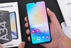 Samsung Galaxy A34 Performa Gahar dengan Layar Super AMOLED, Kini Turun Harga Rp600 Ribu, Yuk Beli!
