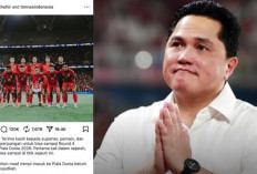 Erick Thohir Minta Maaf, Indonesia Gagal Tembus Piala Dunia 2026 Usai Kalah LawanIrak