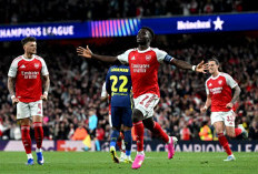 Arsenal ke Final Liga Champions, Saka: Kami Bahagia! 