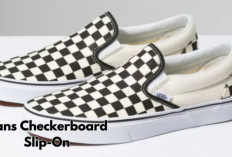 Vans Checkerboard Slip-On: Sneakers Ikonik yang Simpel, Stylish, dan Super Praktis