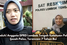 Waduh! Anggota DPRD Lombok Tengah Ketahuan Pakai Ijazah Palsu, Terancam 7 Tahun Penjara